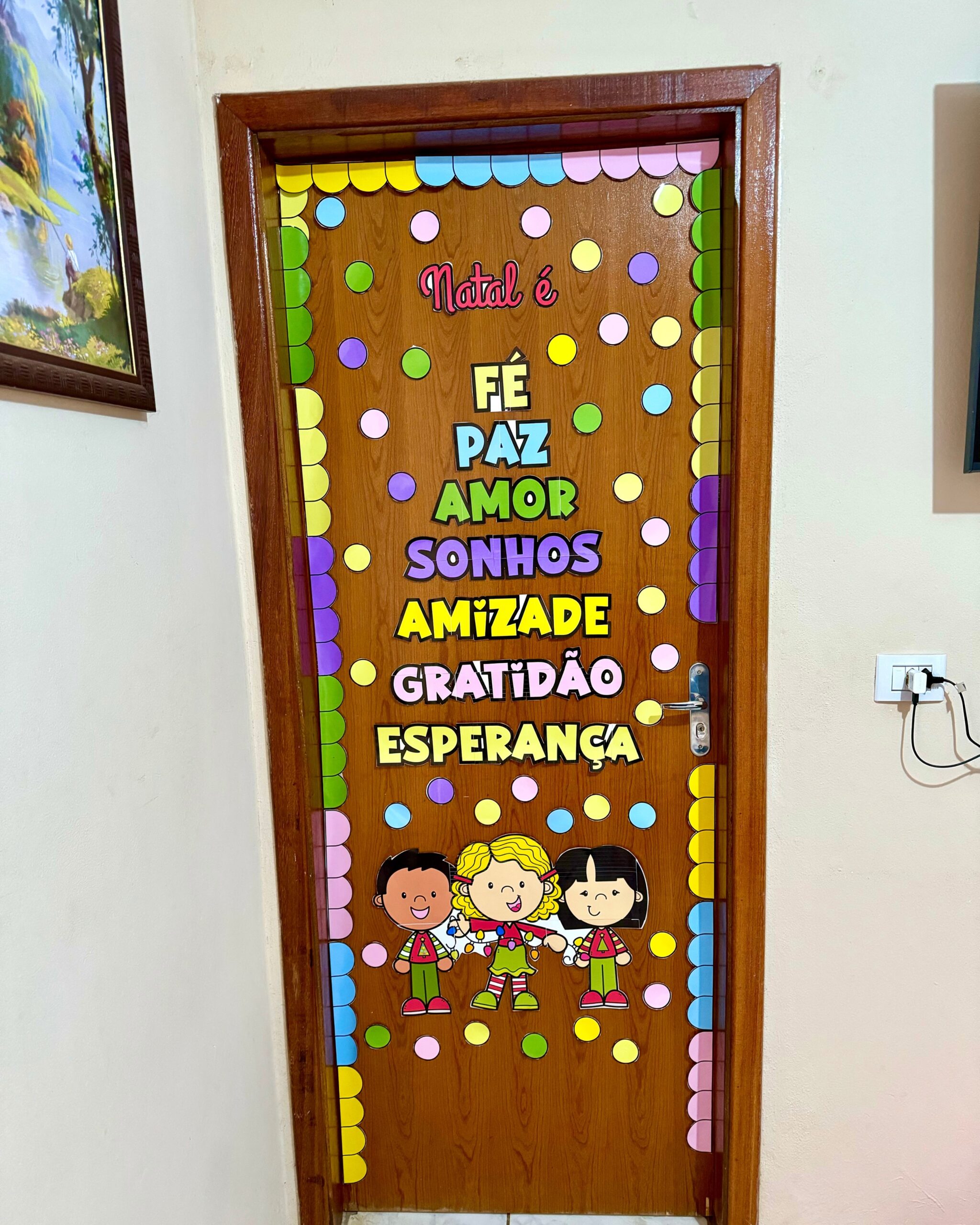 Painel Natalino Ampliado para Porta de Sala de Aula em PDF - Imagem 5