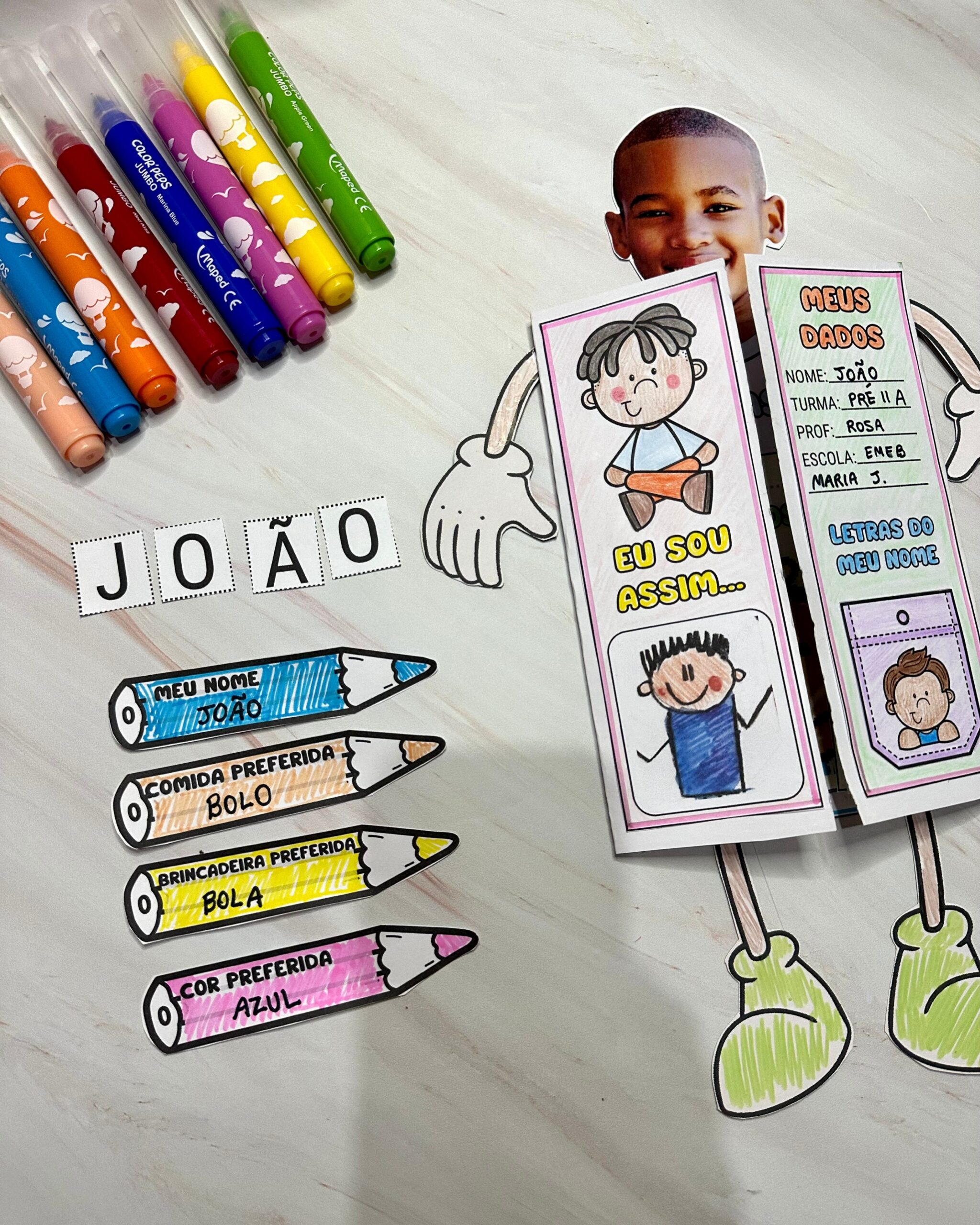 Atividade Identidade Educação Infantil – Eu Sou Assim - Imagem 4