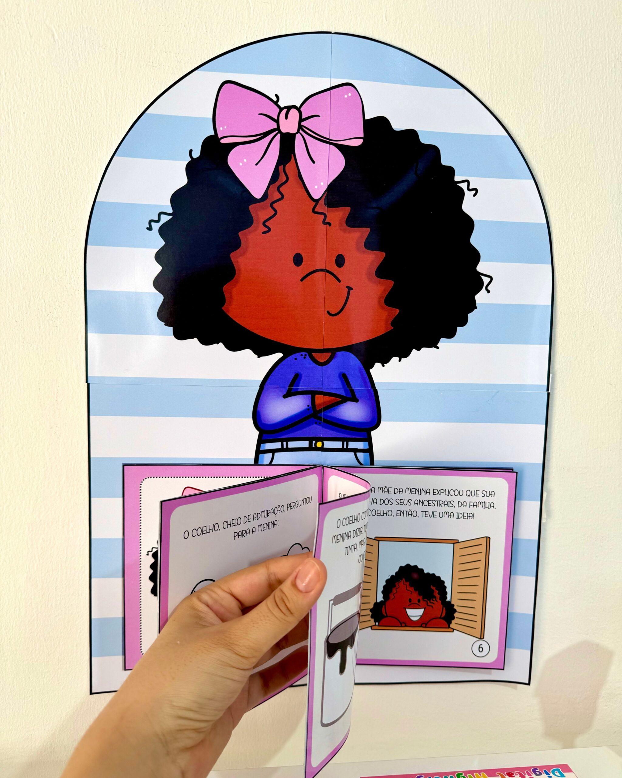 Livro Ampliado de Literatura Infantil – Menina Bonita do Laço de Fita - Imagem 2