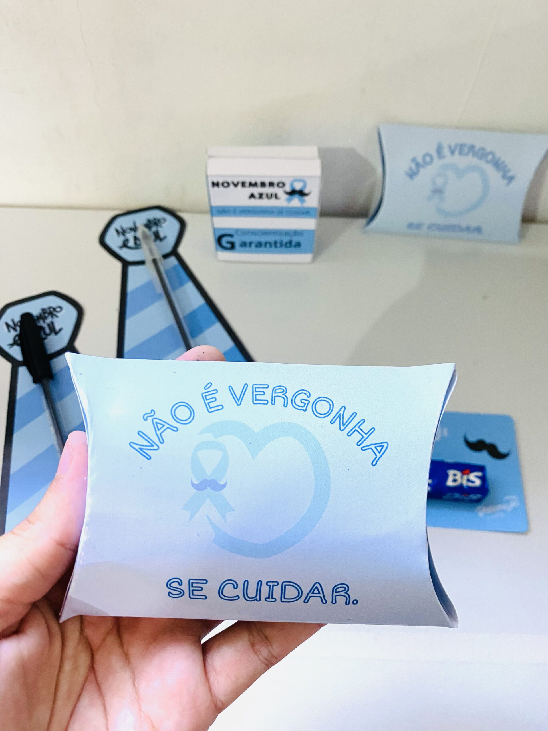 Lembrancinhas Novembro Azul para Escola e Projetos Educativos - Imagem 3