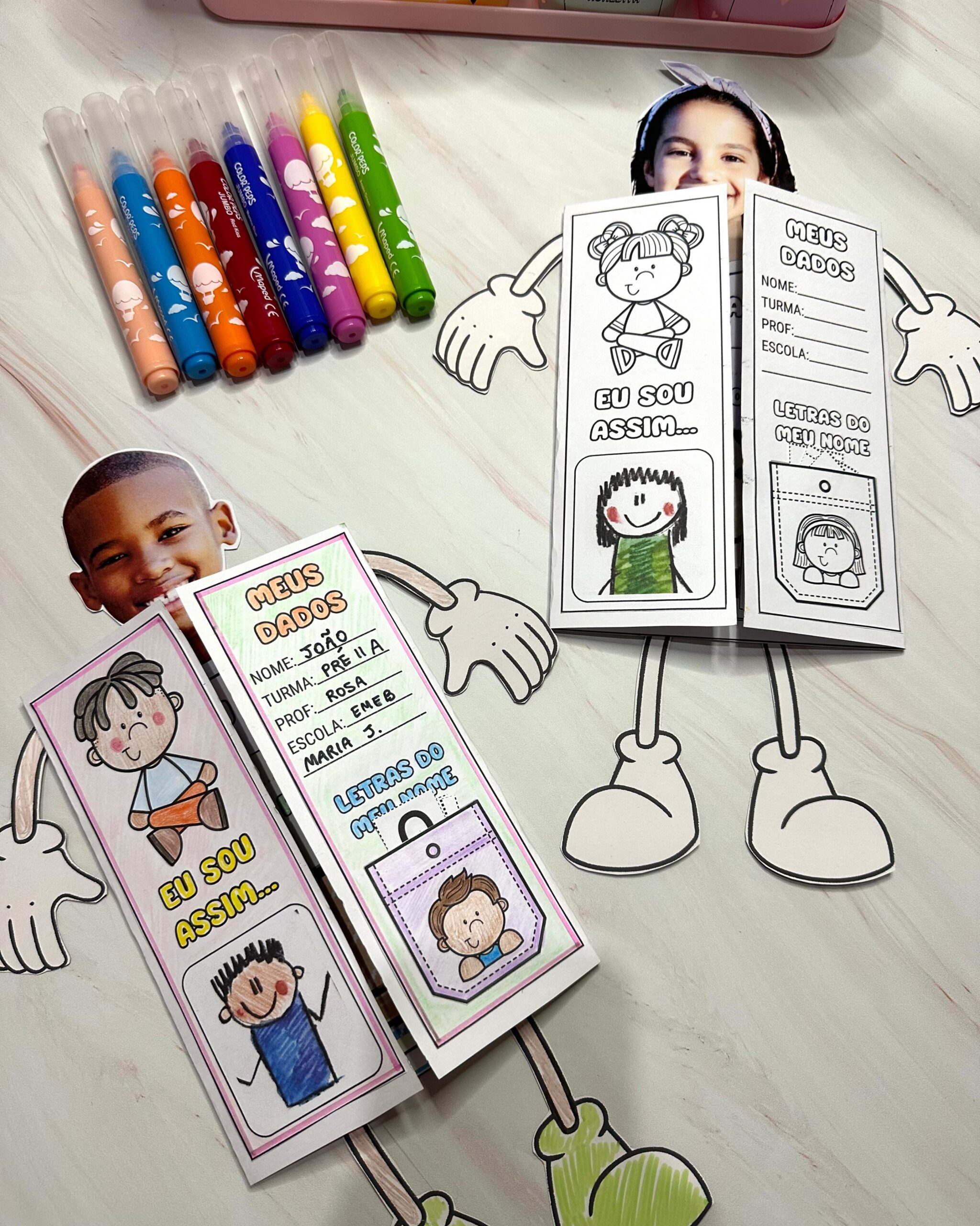 Atividade Identidade Educação Infantil – Eu Sou Assim - Imagem 2