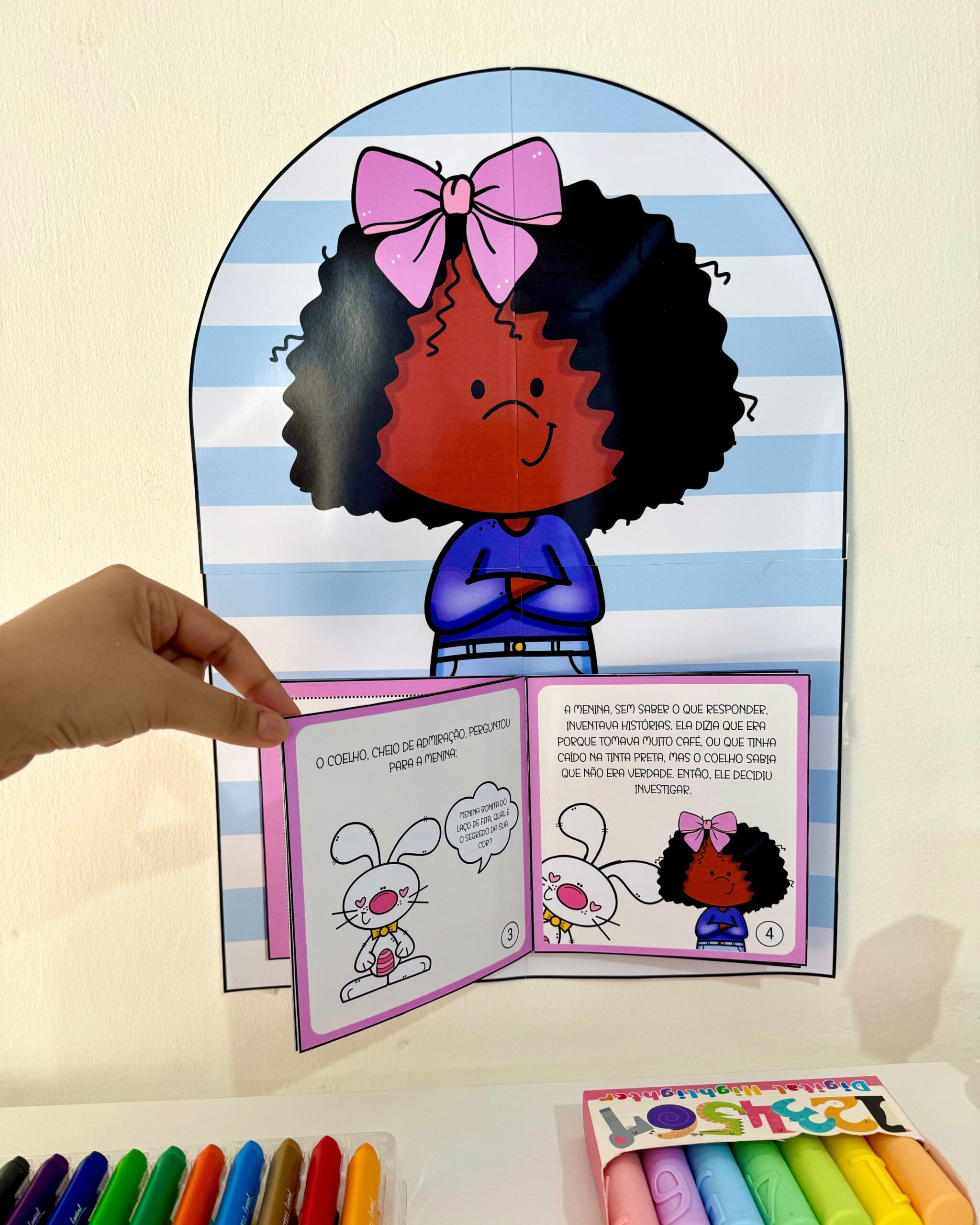Livro Ampliado de Literatura Infantil – Menina Bonita do Laço de Fita - Imagem 3