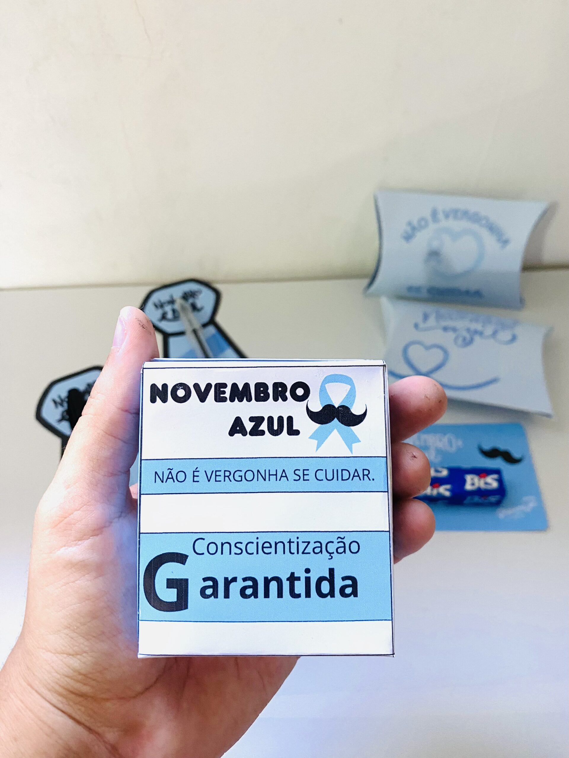 Lembrancinhas Novembro Azul para Escola e Projetos Educativos - Imagem 4