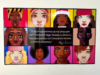 Painel Consciência Negra Ampliado para Decoração Escolar