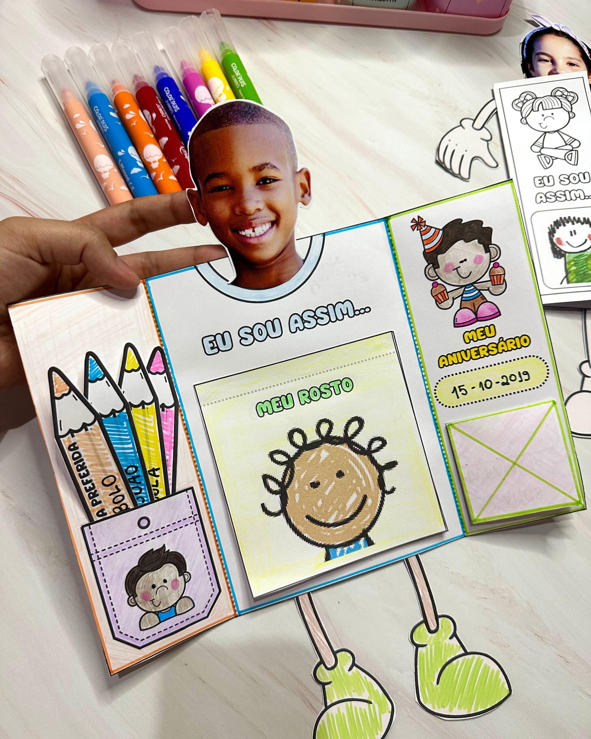 Atividade Identidade Educação Infantil – Eu Sou Assim - Imagem 3
