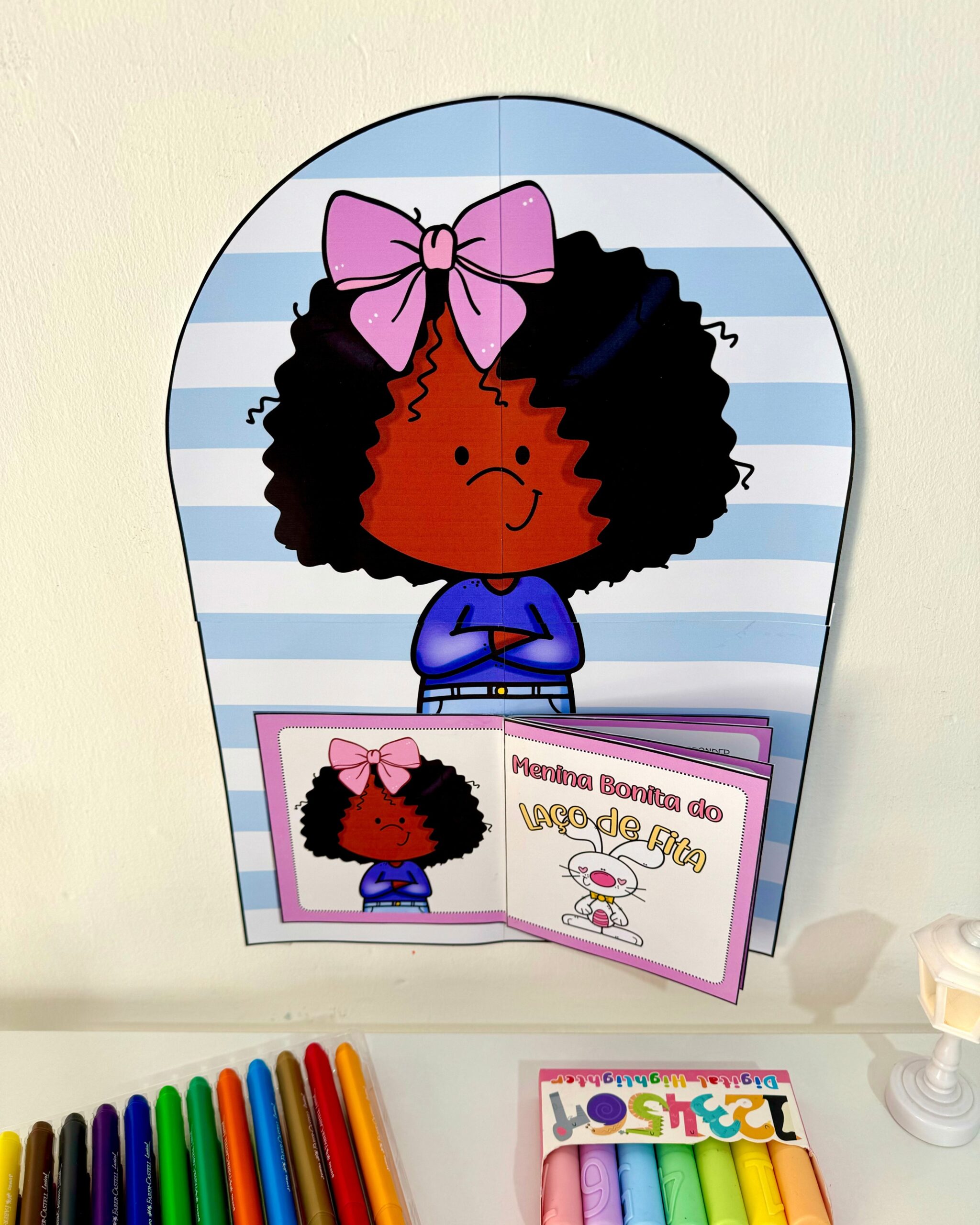 Livro Ampliado de Literatura Infantil – Menina Bonita do Laço de Fita