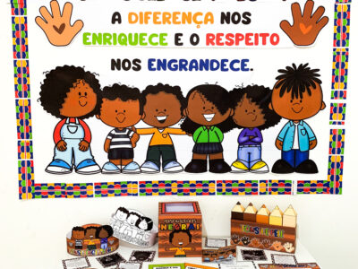 Kit Dia da Consciência Negra – Painel, Atividades e Recursos Pedagógicos