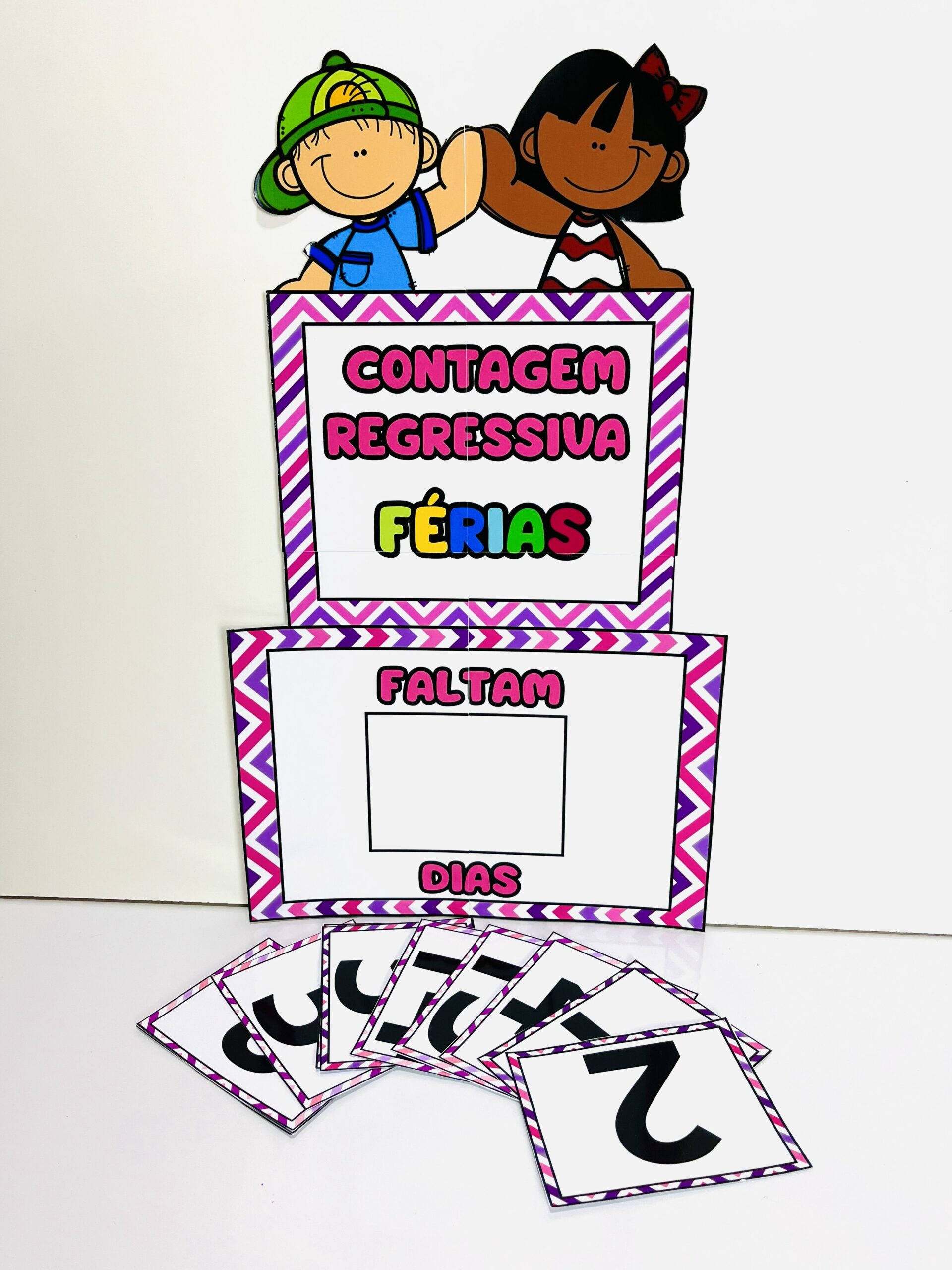 Cartaz de Contagem Regressiva para as Férias – Boas Férias para Imprimir - Imagem 4