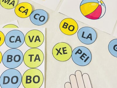 Bate Sílabas – Jogo de Alfabetização para Formar Palavras e Desenvolver a Consciência Fonológica