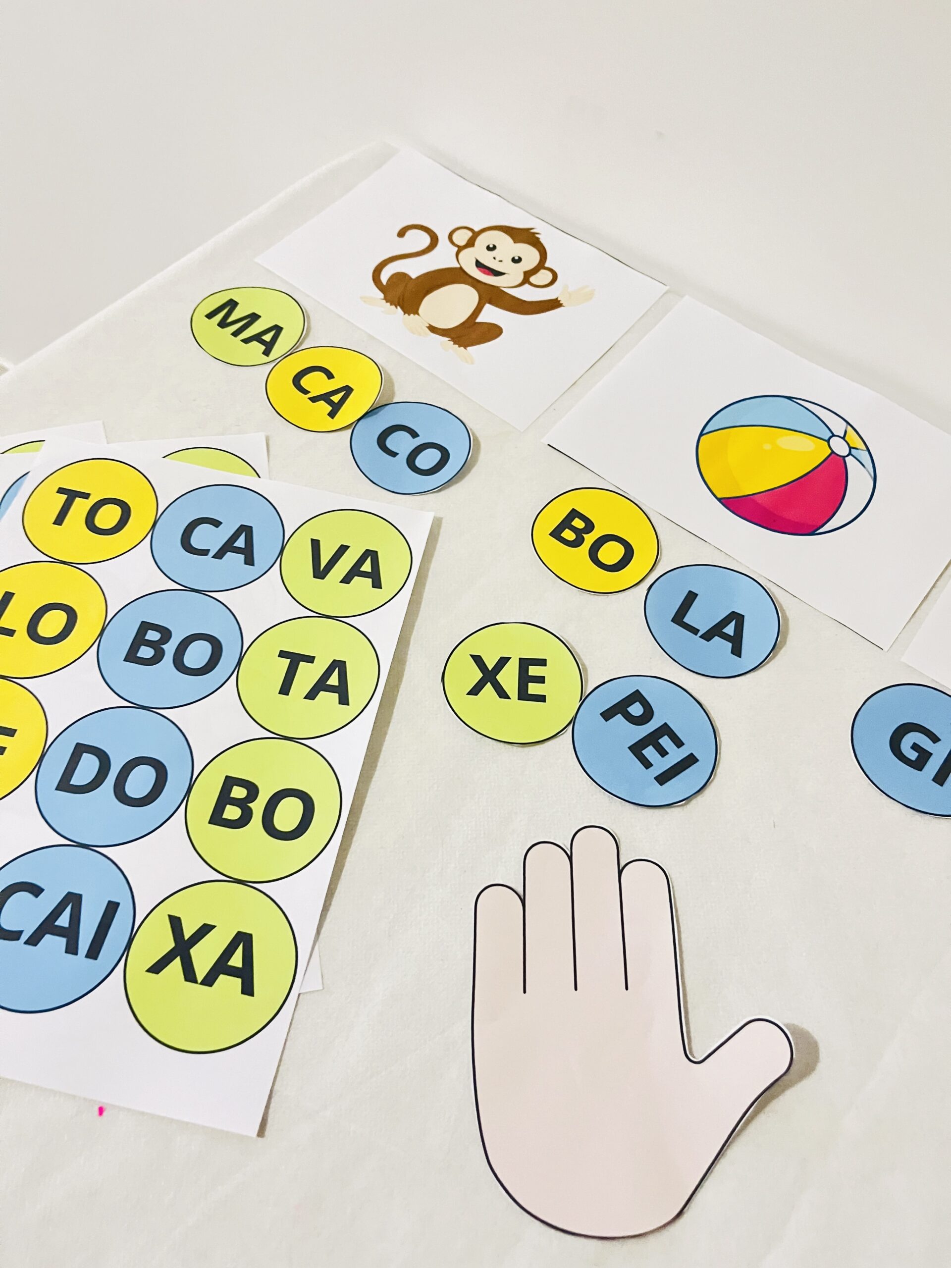 Bate Sílabas – Jogo de Alfabetização para Formar Palavras e Desenvolver a Consciência Fonológica - Imagem 3