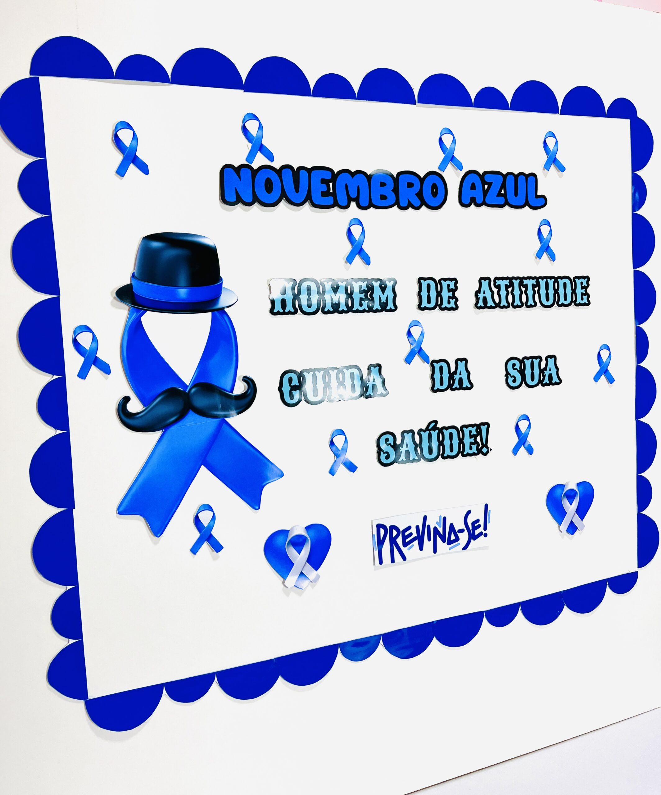 Painel para Novembro Azul – Decoração Escolar em PDF - Imagem 2