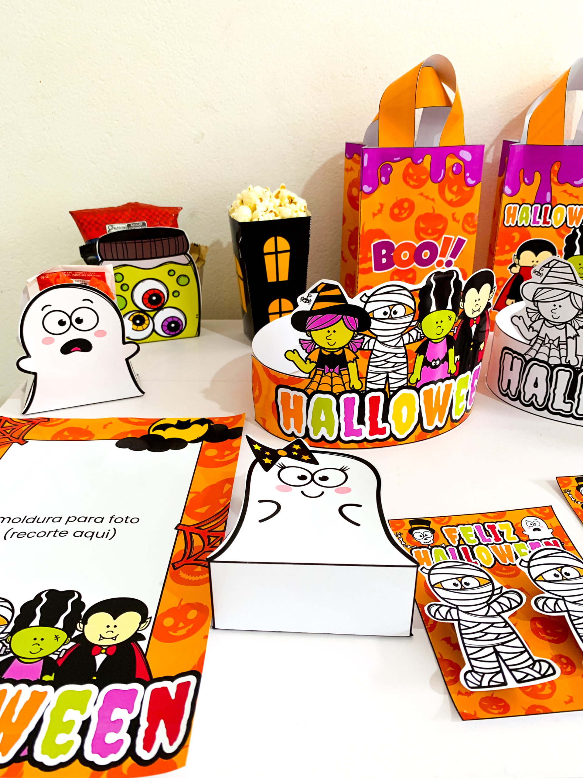 Lembrancinhas de Halloween para Imprimir – Kit Completo em PDF - Imagem 4