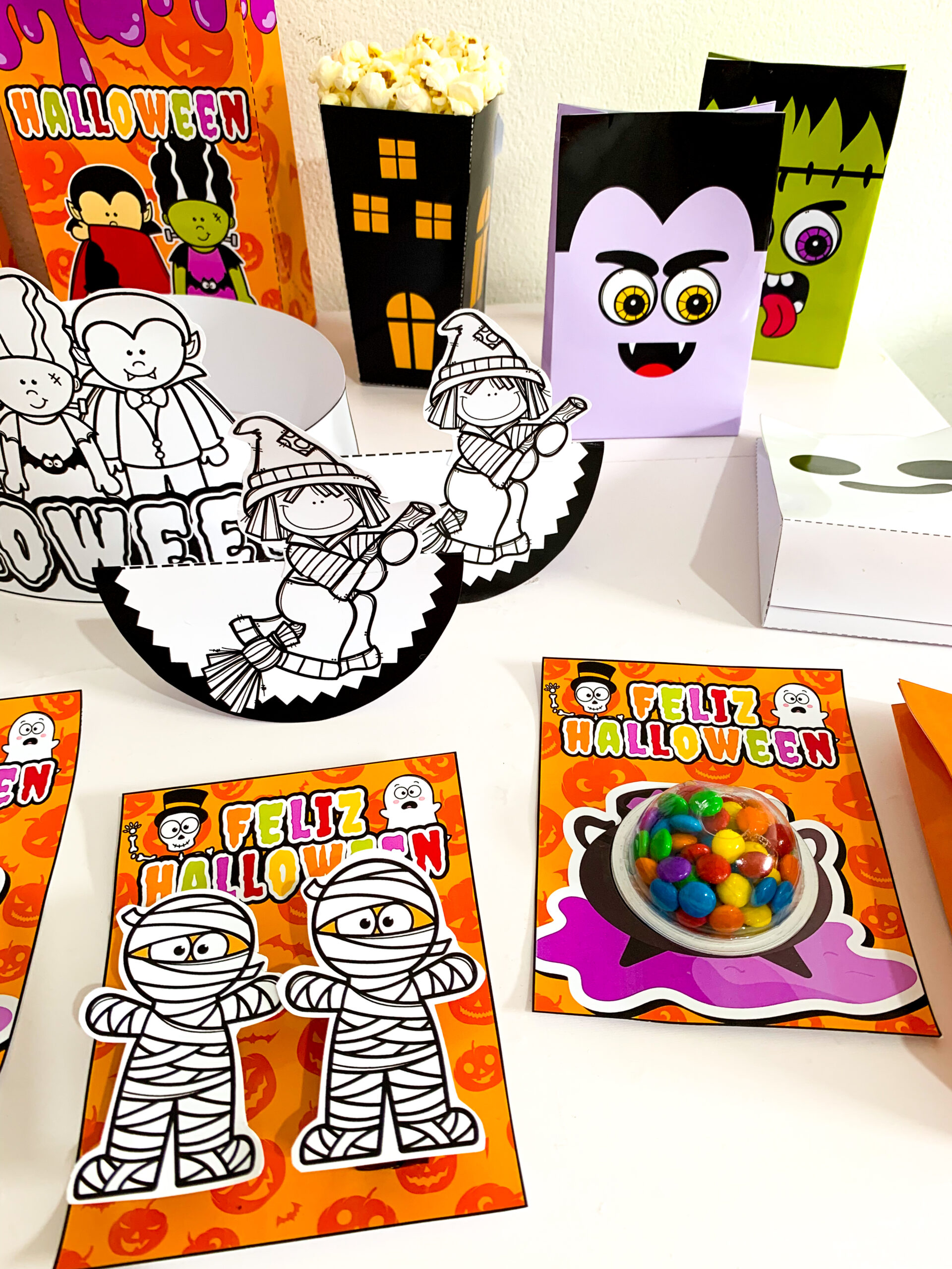 Lembrancinhas de Halloween para Imprimir – Kit Completo em PDF - Imagem 3