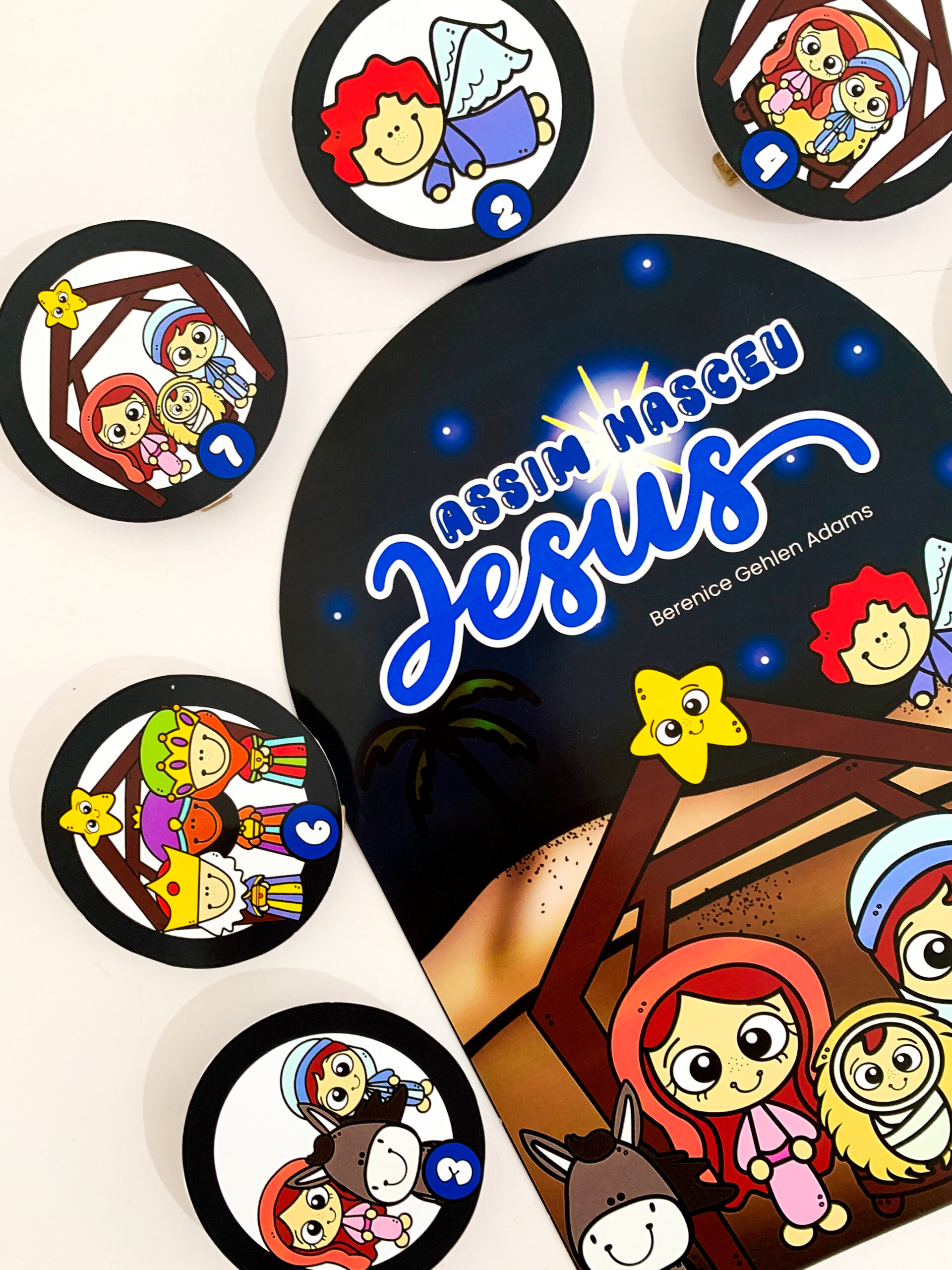 Luva de História Natalina – Assim Nasceu Jesus - Imagem 2