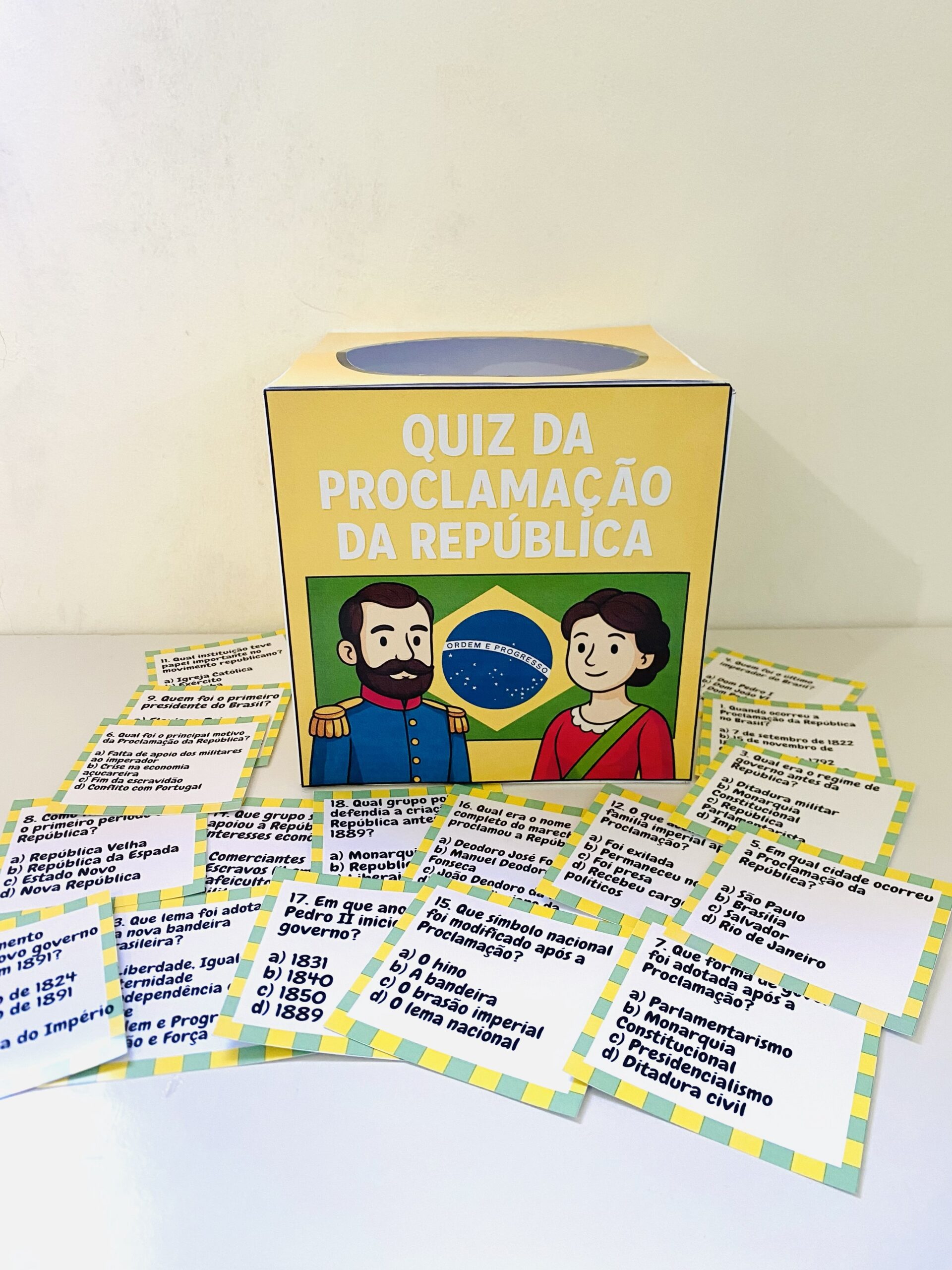 Quiz Proclamação da República – 24 Perguntas de História para Imprimir em PDF - Imagem 4