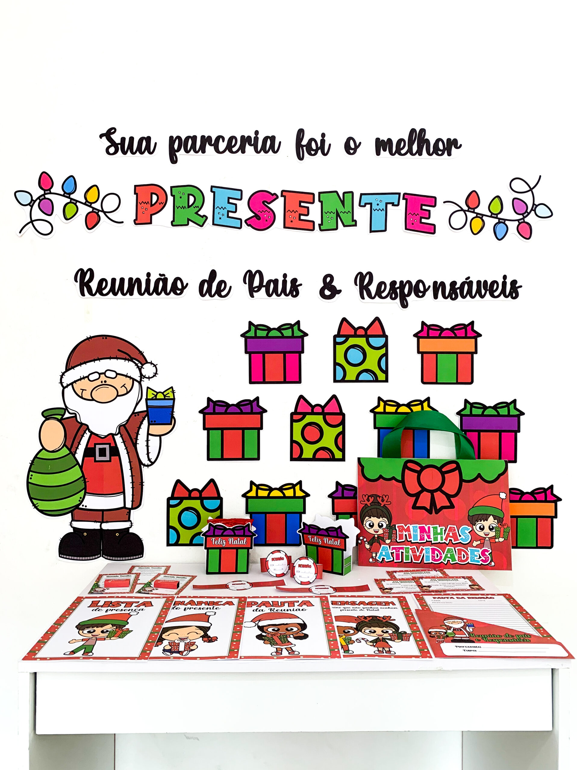 Kit Pedagógico Reunião de Pais Especial Natal para Professores em PDF