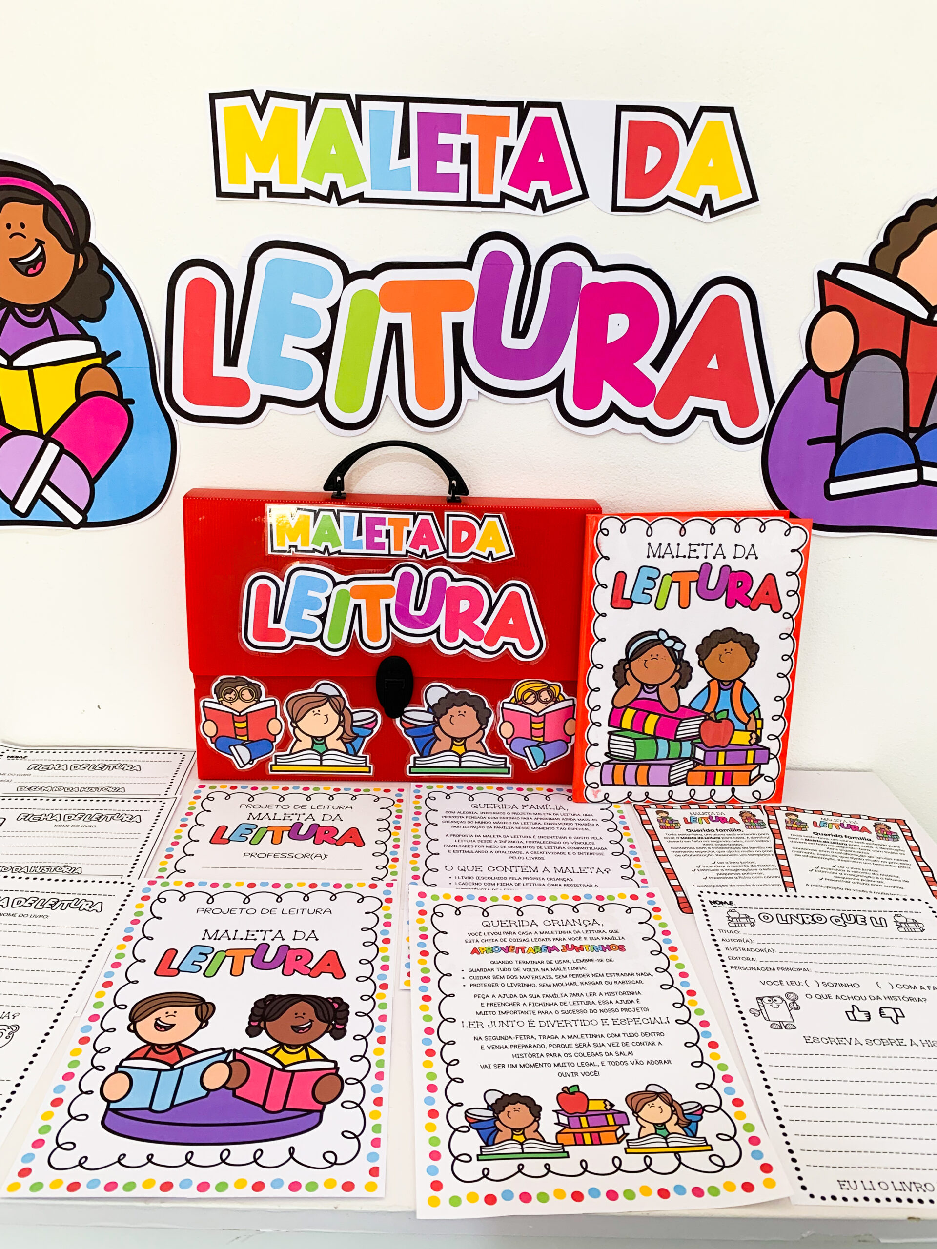 Maleta da Leitura Educação Infantil e Ensino Fundamental - Projeto Pronto em PDF - Imagem 4