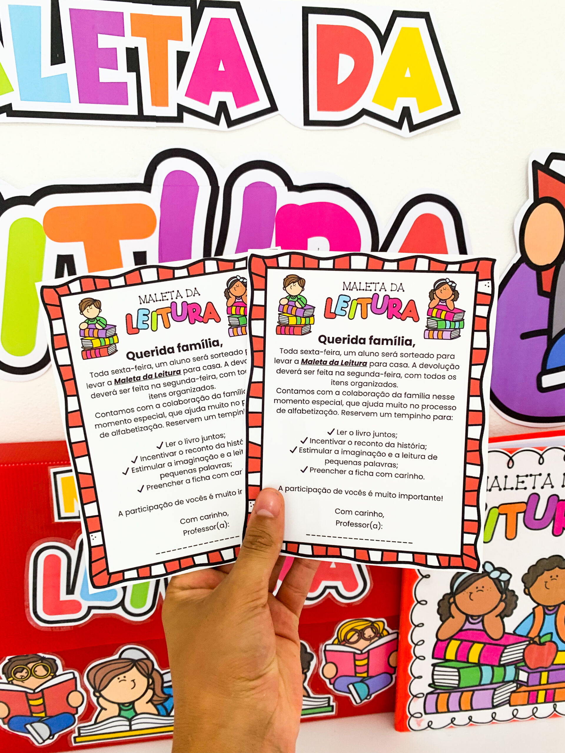 Maleta da Leitura Educação Infantil e Ensino Fundamental - Projeto Pronto em PDF - Imagem 3