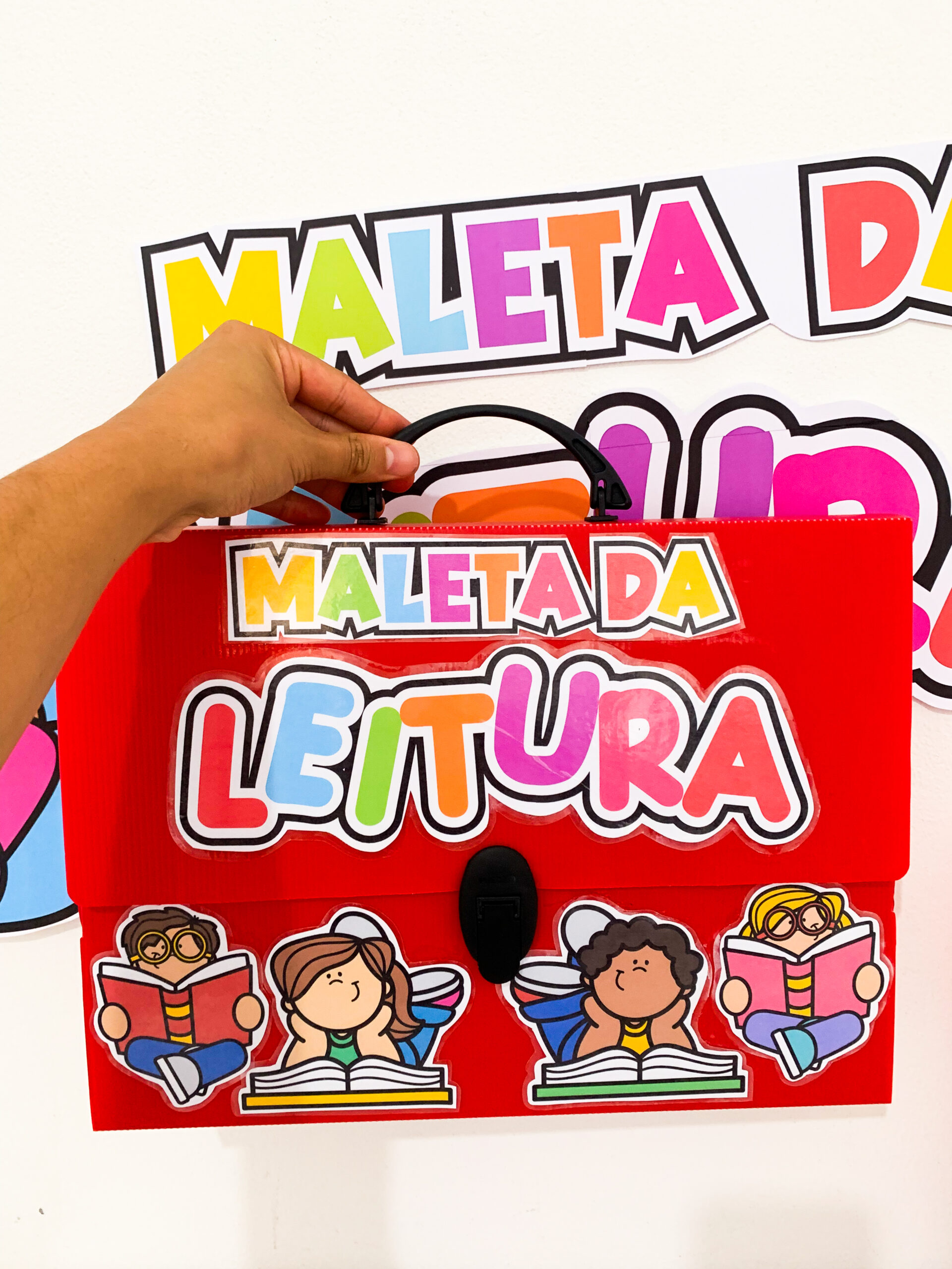 Maleta da Leitura Educação Infantil e Ensino Fundamental - Projeto Pronto em PDF