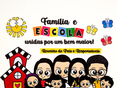 Painel para Encanto e Acolhimento na Reunião de Pais – Recurso Pedagógico
