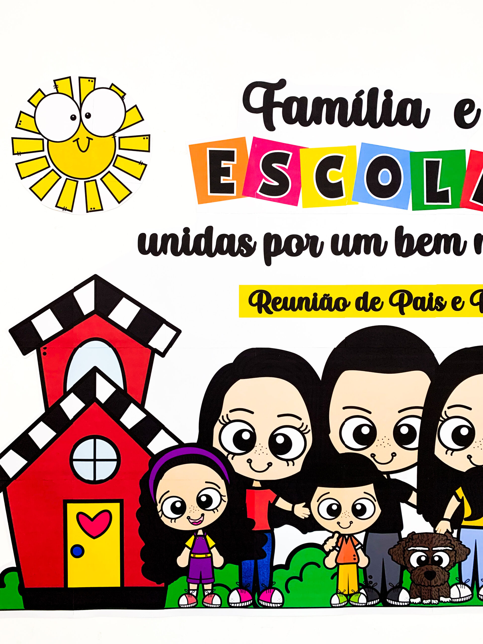 Painel para Encanto e Acolhimento na Reunião de Pais - Recurso Pedagógico - Imagem 2