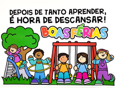 Painel Férias Escolares – Mural para Escolas