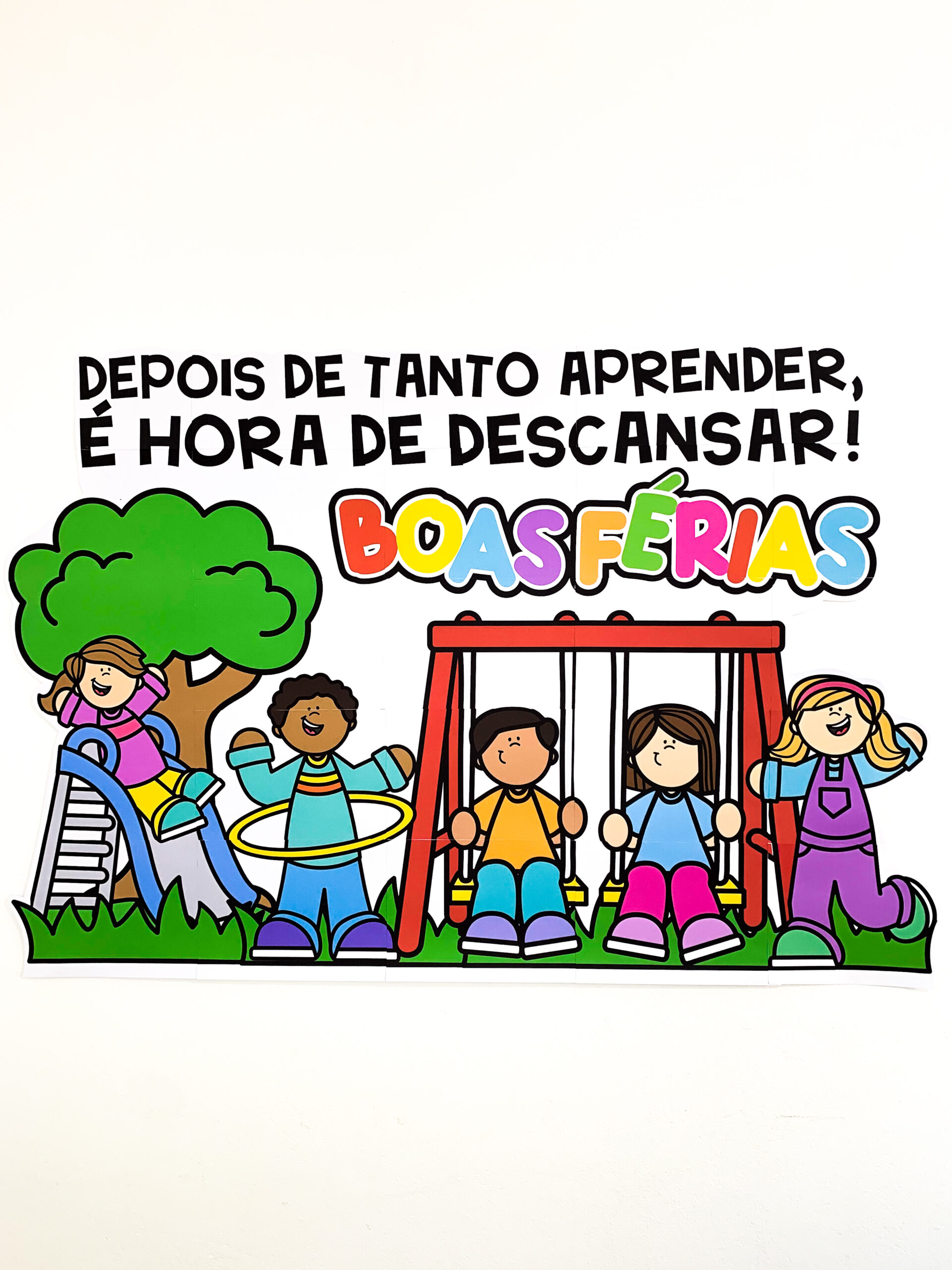 Painel Férias Escolares – Mural para Escolas