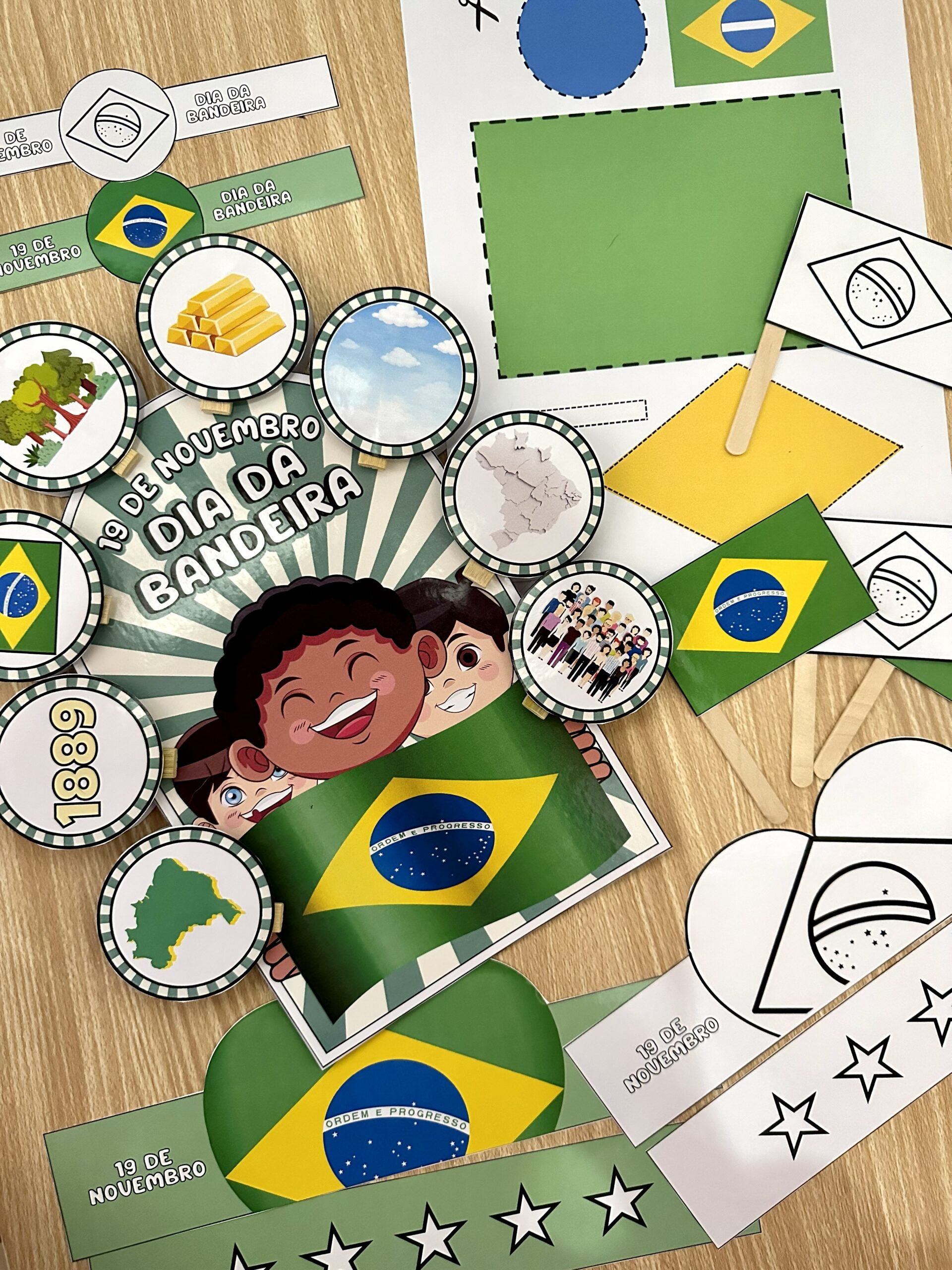 Dia da Bandeira do Brasil – Kit Pedagógico para Educação Infantil - Imagem 2