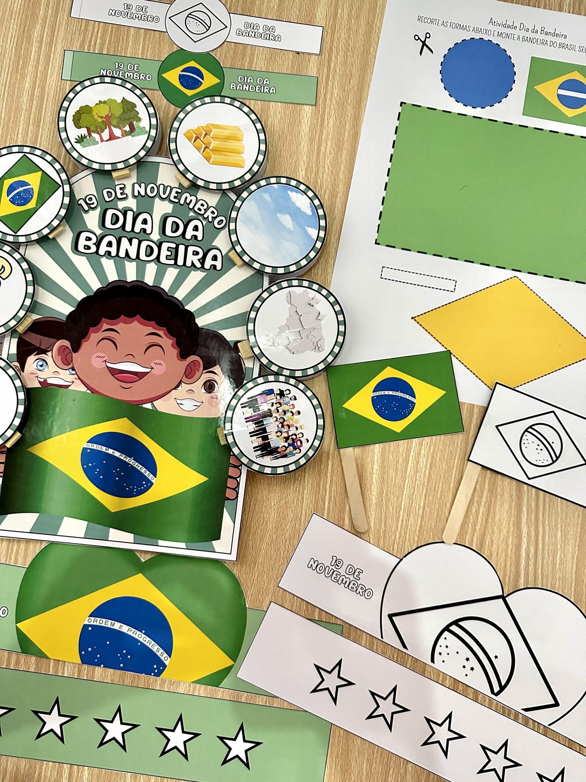 Dia da Bandeira do Brasil – Kit Pedagógico para Educação Infantil - Imagem 3