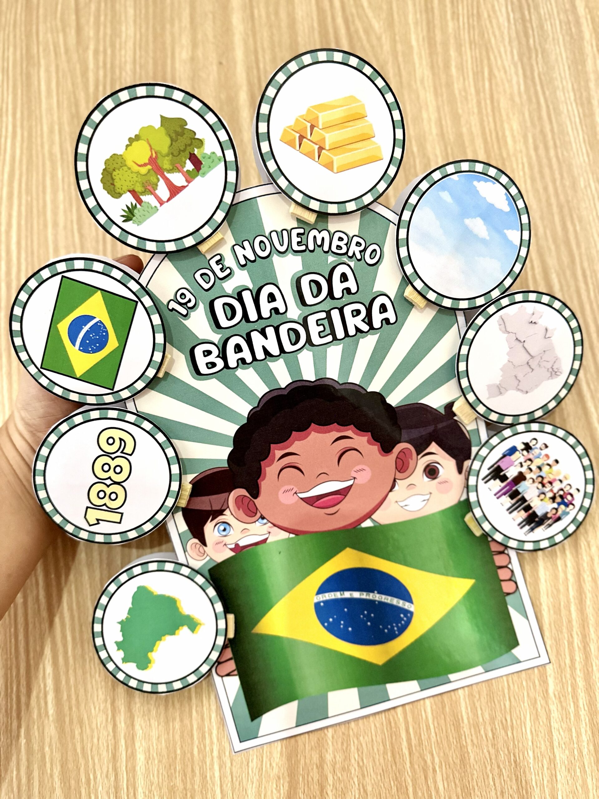 Dia da Bandeira do Brasil – Kit Pedagógico para Educação Infantil