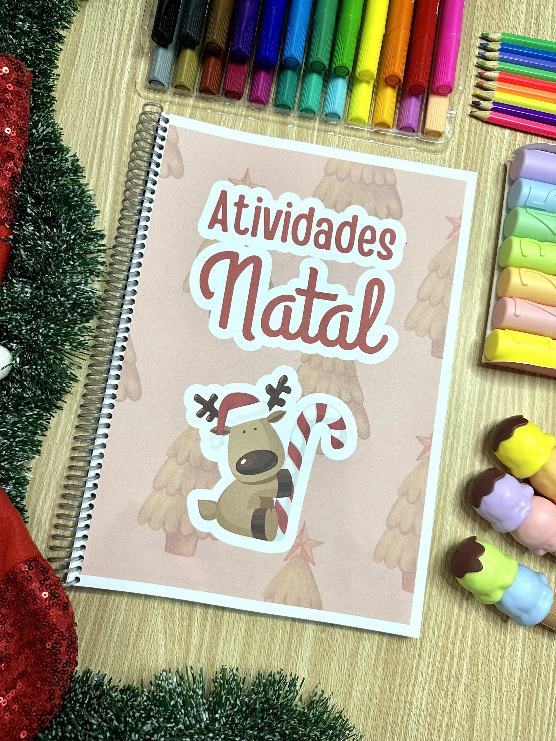 Apostila Pedagógica de Natal com 50 Páginas para Imprimir em PDF