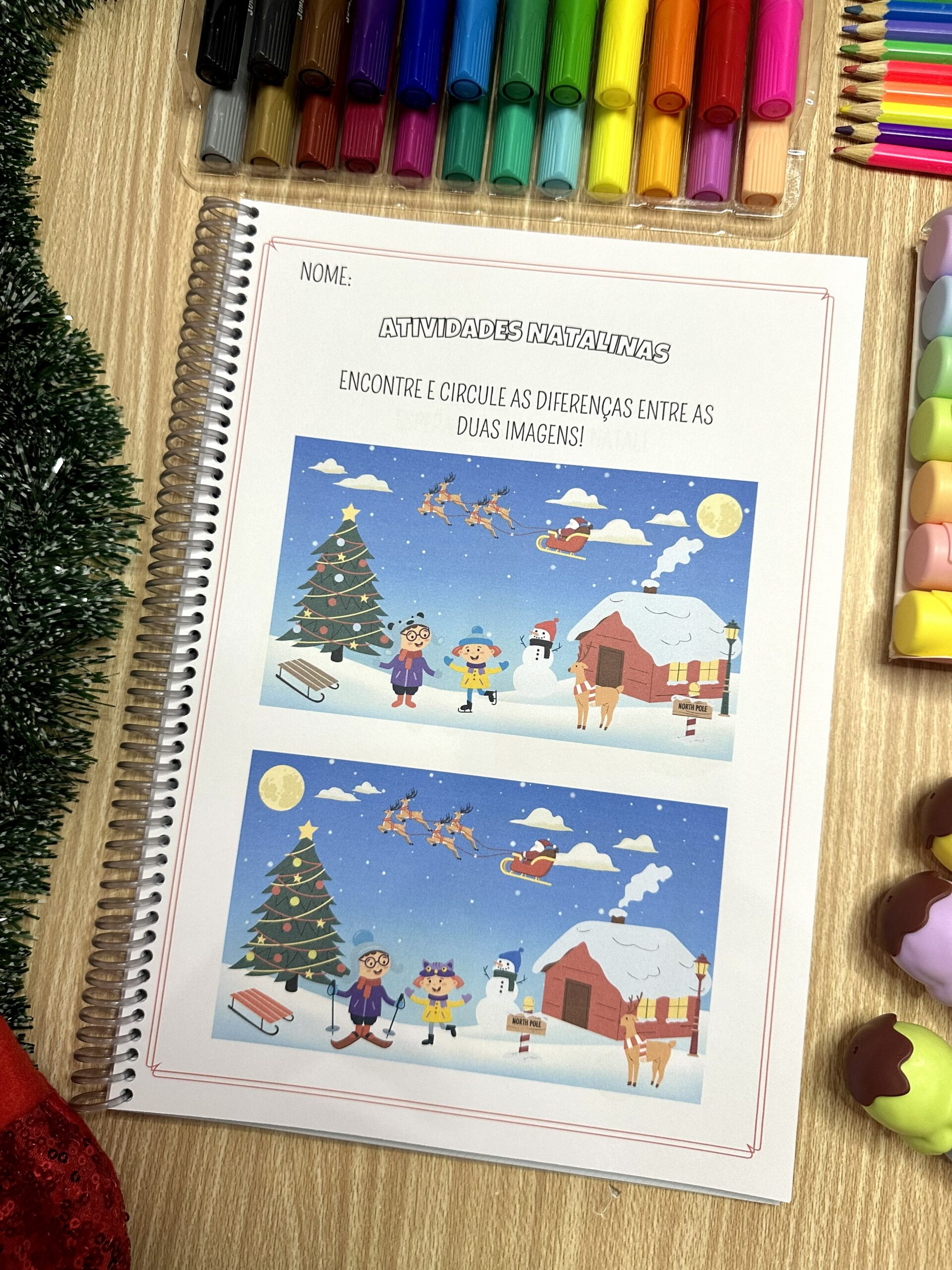 Apostila Pedagógica de Natal com 50 Páginas para Imprimir em PDF - Imagem 5