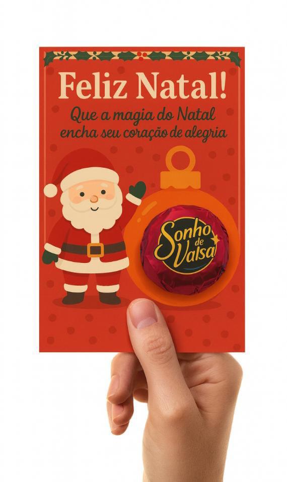 Cartões de Natal Ilustrados para Lembrancinhas de Fim de Ano