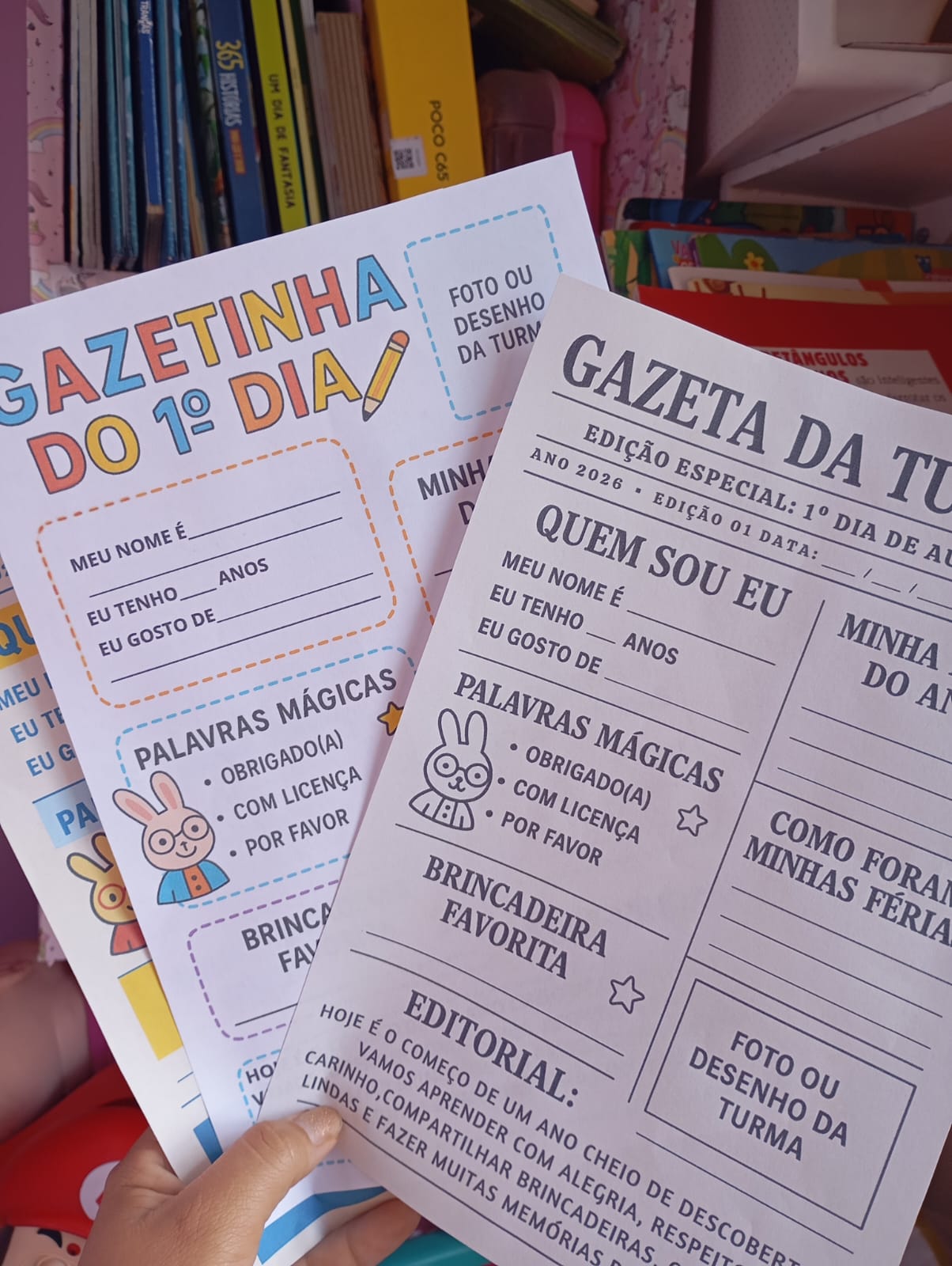 Jornal Volta às Aulas PDF para Educação Infantil ao 5º Ano - Imagem 4