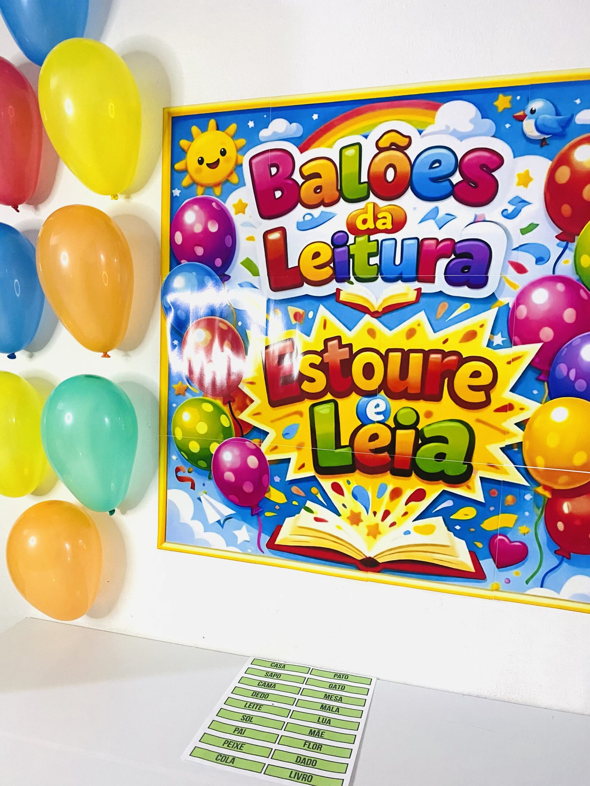 Balões da Leitura: Atividade Lúdica de Alfabetização - Imagem 2