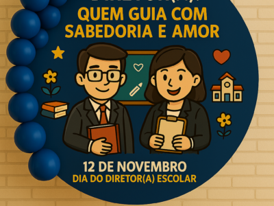 Homenagem para o Dia do Diretor – Painel Escolar em PDF