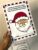 Atividade Natalina Barba do Papai Noel com Algodão para Imprimir